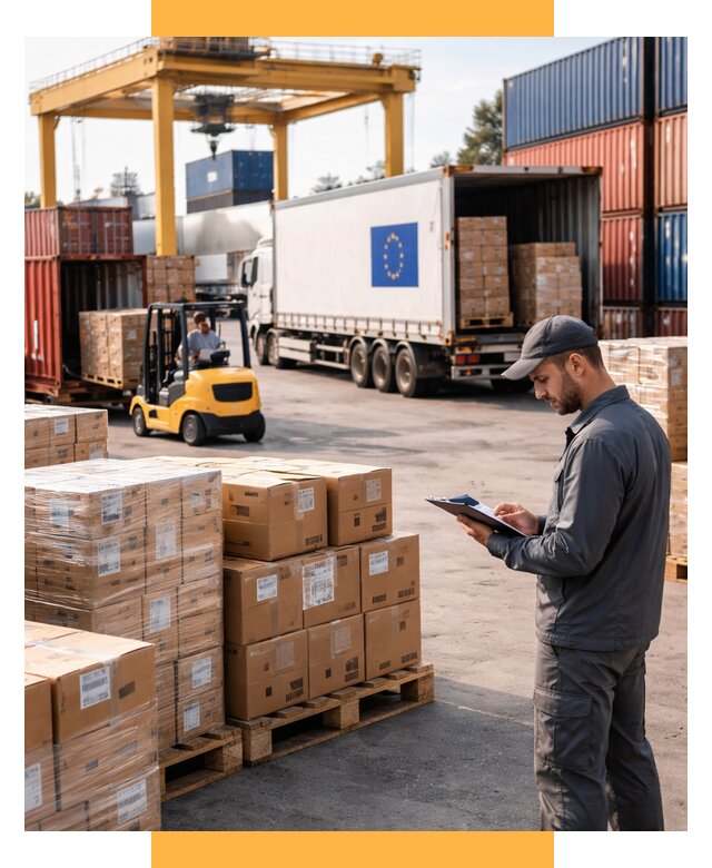 Доставка грузов из Европы от 12242 р., логистика СетСервис-Срв