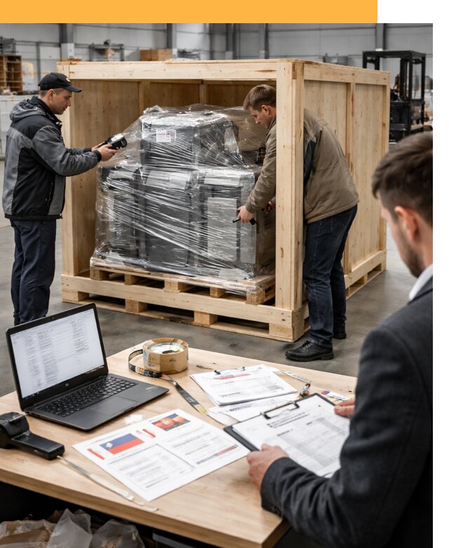 Доставка промышленного оборудования из США от 66313 руб