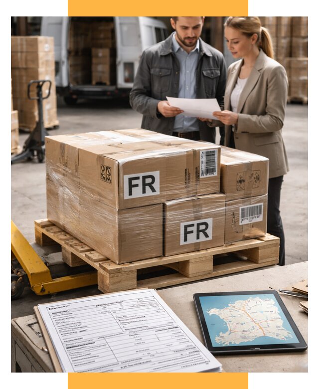 Доставка грузов в Францию от 25505 р., логистика СетСервис-Срв