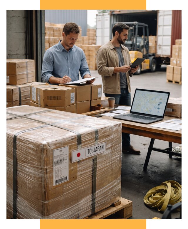 Доставка грузов в Японию от 25505 р., логистика СетСервис-Срв