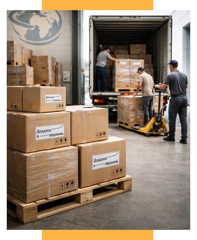 Доставка грузов в Израиль и экспорт от 45909 р. СетСервис-Срв