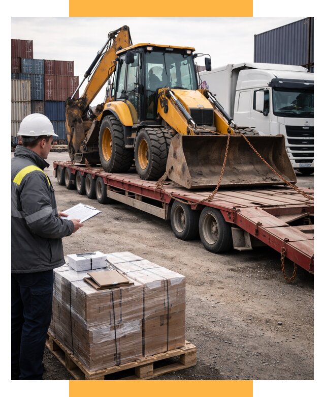 Международная перевозка спецтехники от 45909 р., СетСервис-Срв