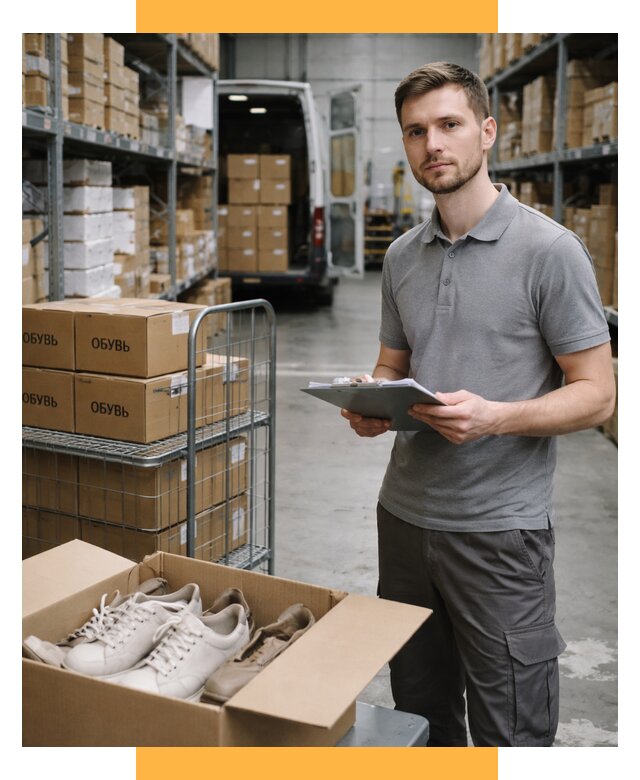 Доставка обуви из Китая и Турции от 4591 р. СетСервис-Срв