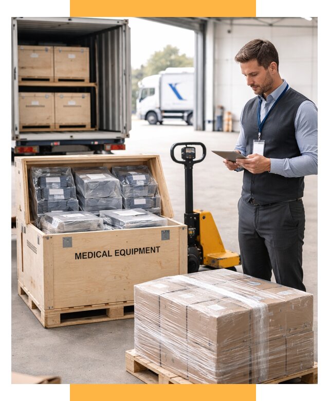 Перевозка медицинского оборудования от 15303 р. в СетСервис-Срв