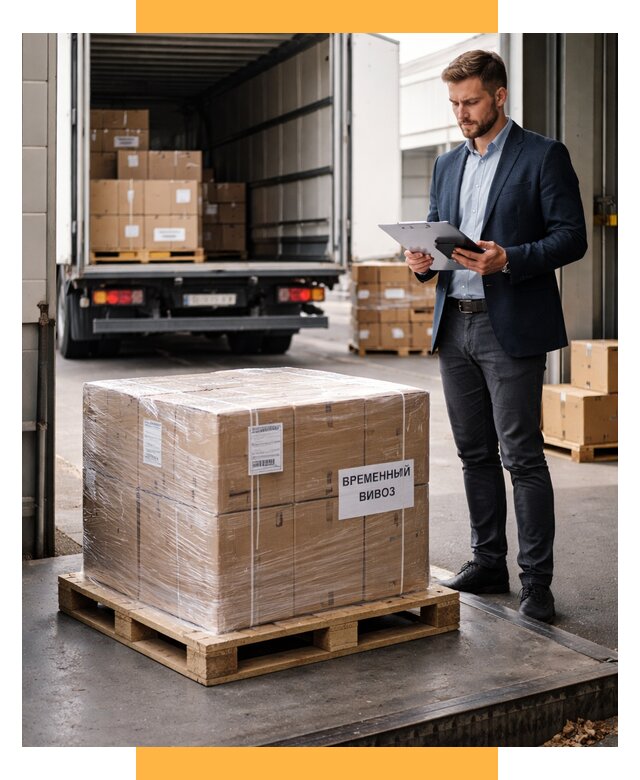 Временный вывоз товаров под ключ от 8162 р. | СетСервис-Срв