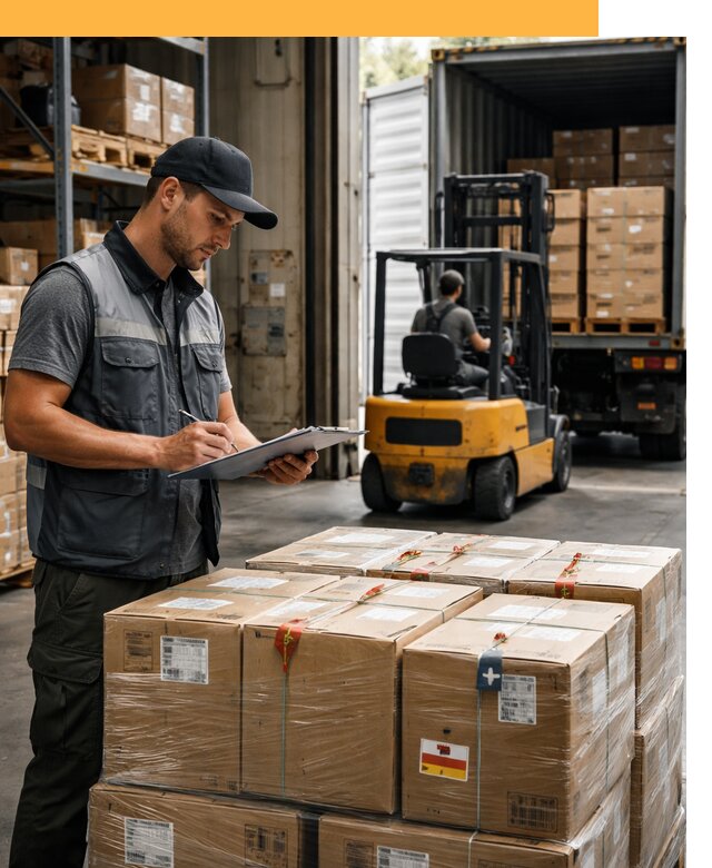 Реэкспорт товаров с таможенным оформлением и доставкой от 12242