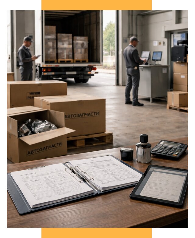 Таможенное оформление автозапчастей под ключ от 8672 р., СетСервис-Срв
