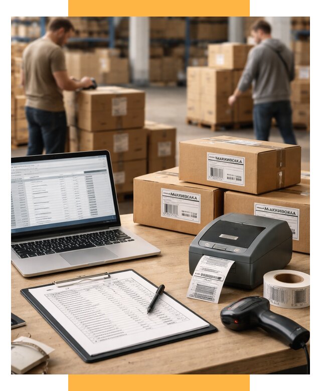 Маркировка импортных товаров от 4591 р. под ключ, СетСервис-Срв